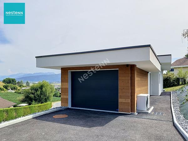 A vendre sur EPAGNY METZ-TESSY une maison contemporaine de 5 pièces de 141 m², avec terrasse, jardin et garage