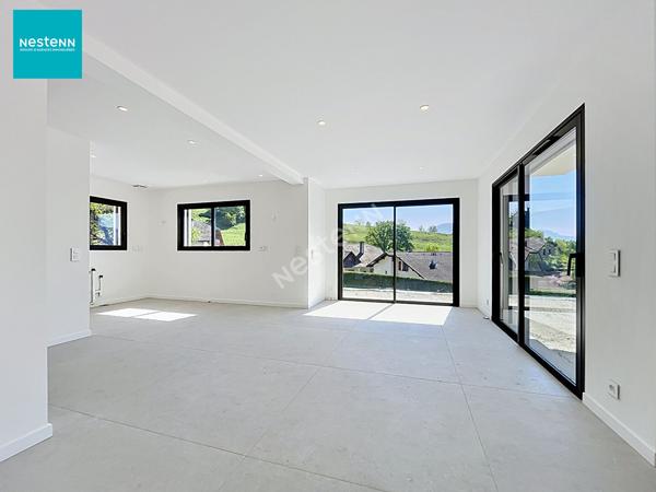 A vendre sur EPAGNY METZ-TESSY une maison contemporaine de 5 pièces de 141 m², avec terrasse, jardin et garage