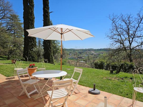 NORD AGEN : Domaine d'Exception - Anciens chais réhabilités de 335 m² - Parc 1,3 ha - Vue