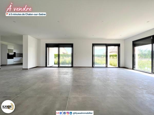 Chalon-sur-Saône (71100) Maison neuve | Bel espace de vie | 4 CH | 680 m²