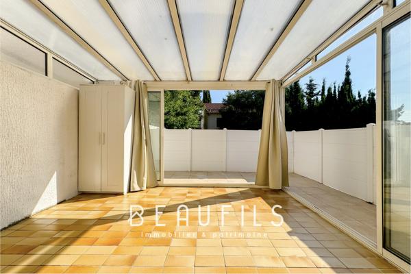 Montpellier. Studio dernier étage avec terrasse & véranda