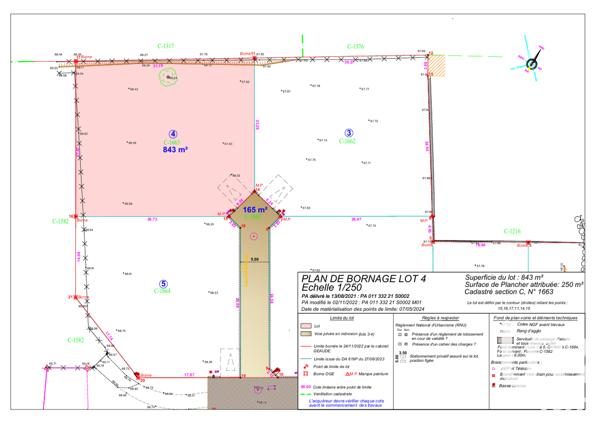 Terrain à vendre 843 m² Saint-André-de-Roquelongue