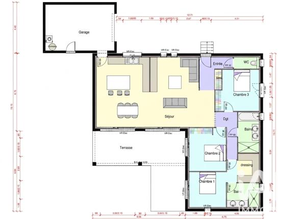 Maison à vendre 4 pièces 128 m² Bagnols-sur-Cèze
