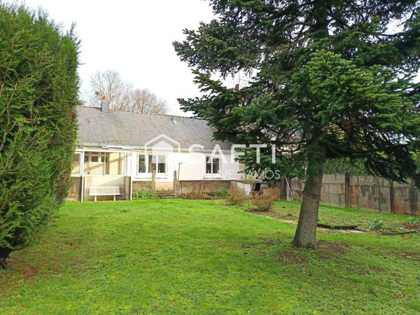 Maison de plain-pied avec terrain