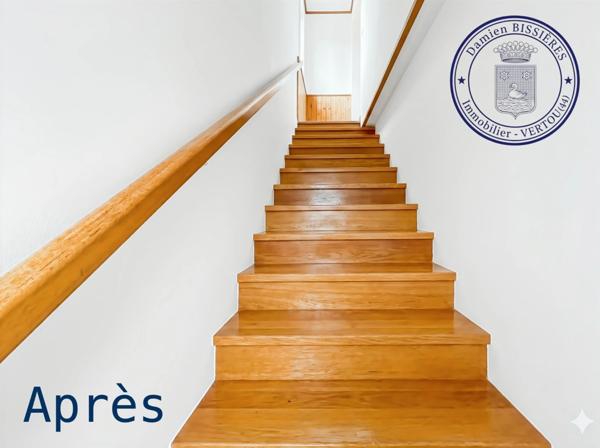 🏡 Rare : Maison de ville avec jardin et vue sur l’église Saint-Martin