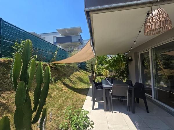 COGNIN – T3 D'EXCEPTION EN REZ-DE-JARDIN AVEC 142 M² DE JARDIN PRIVATIF