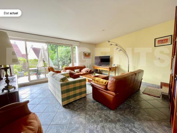 Lagny – Maison / Appartement  - 3 Chambres possible 4 – Sous-sol - Jardin – Rooftop – 2 garages + pa