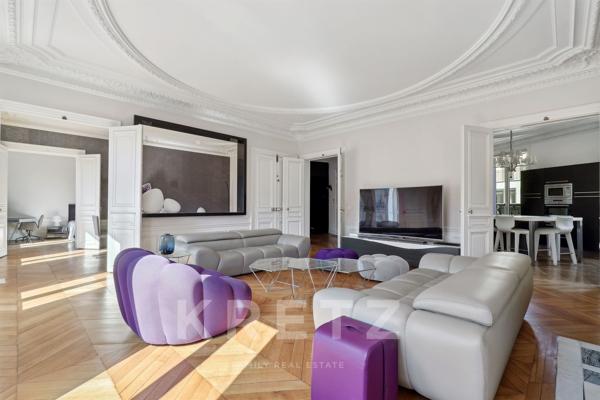 Appartement familial et de réception avenue de l'Opéra
