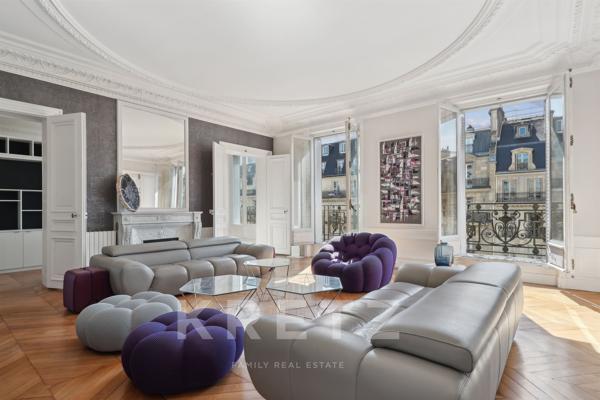 Appartement familial et de réception avenue de l'Opéra