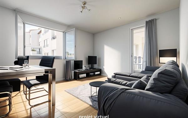 Appartement à vendre    2 pièces • 51,31 m2 Lyon 9