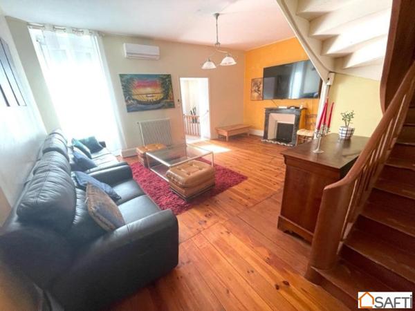 MAISON DE VILLE 194M2, 3/4 CHAMBRES + LOCAL COMMERCIAL