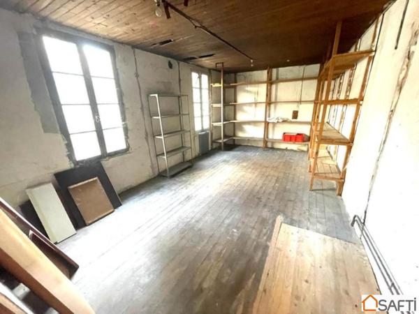 MAISON DE VILLE 194M2, 3/4 CHAMBRES + LOCAL COMMERCIAL