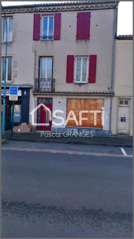 MAISON DE VILLE 194M2, 3/4 CHAMBRES + LOCAL COMMERCIAL