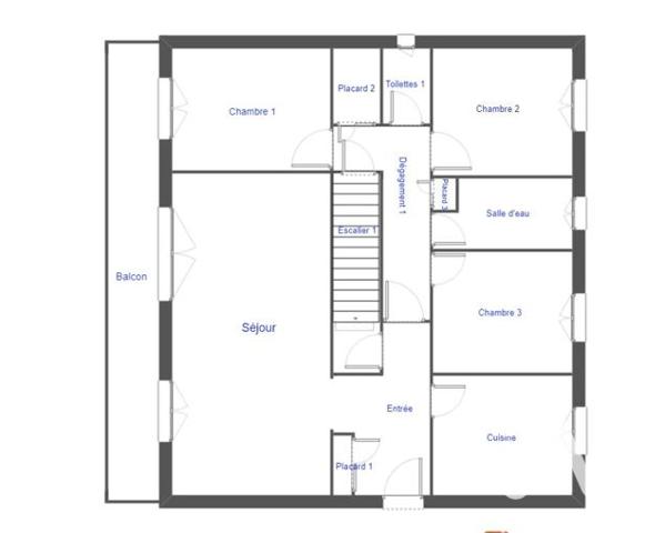 Maison à vendre 8 pièces 137 m² Villiers-sur-Orge