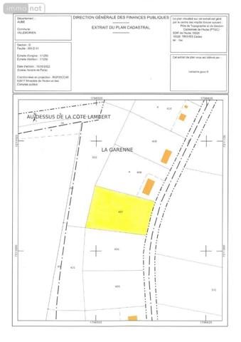 Achat - Terrain à bâtir | Terrain à bâtir Villemorien 10110 3107 m 2