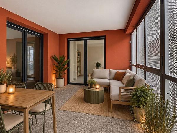 T2 44 m² récent avec extérieur + parking