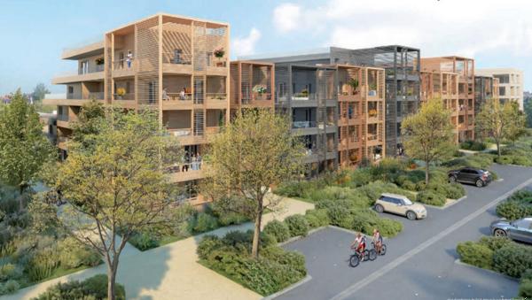 Appartement Type 3 à 5 min de l'hyper centre dernier étage et terrasse 20 m²