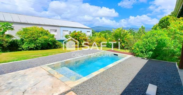 MAGNIFIQUE VILLA TRADITIONELLE AVEC PISCINE  AU LAMENTIN