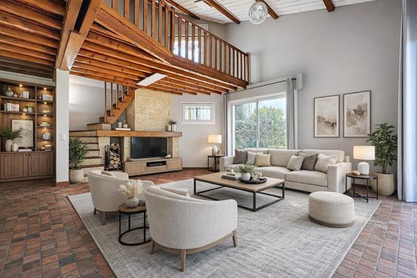 Cournon-d'Auvergne (63800) ENSEMBLE IMMOBILIER - MAISON 6 CHAMBRES - CABINET PRO - COURNON D'AUVERGNE - 63800