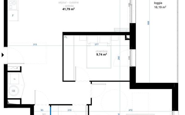 Appartement à vendre    3 pièces • 74,75 m2 Narbonne