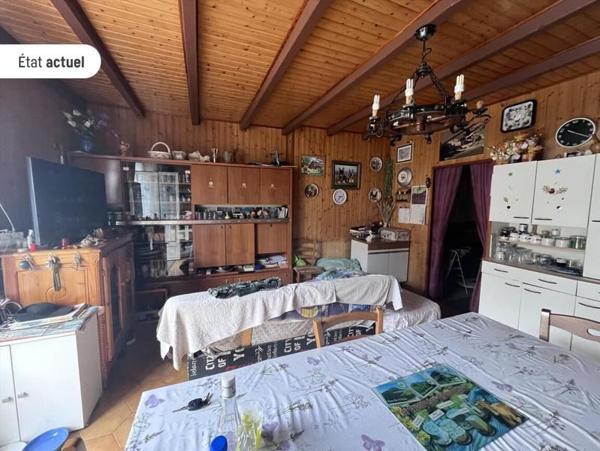 Maison à vendre 69 785 € Bors (Canton de Montmoreau-Saint-Cybard) 5 p 113 m² DPE D