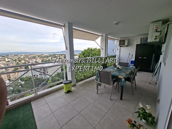 Fort-de-France (97200) T2 avec terrasse vue sur mer