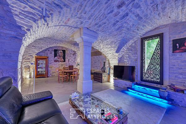 Superbe maison de village avec jardin