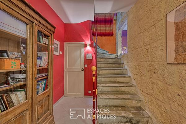 Superbe maison de village avec jardin