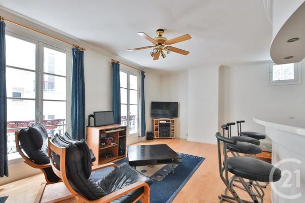 Appartement F2 à vendre  2 pièces - 32,62 m 2   PARIS  - 75010