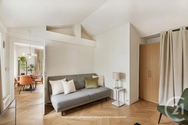 Appartement F2 à vendre  2 pièces - 32,62 m 2   PARIS  - 75010