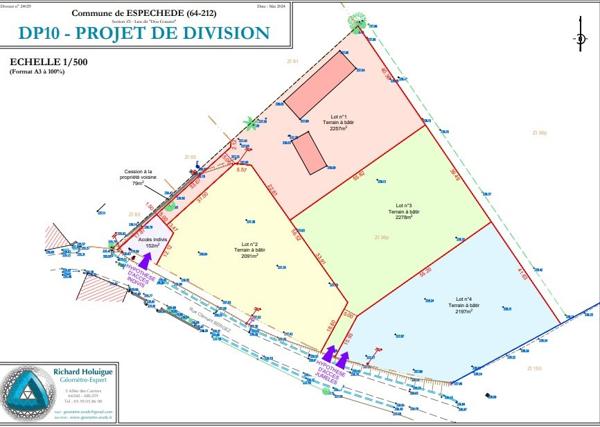 Espéchède (64160) Grange galets 180 m2 Espéchède