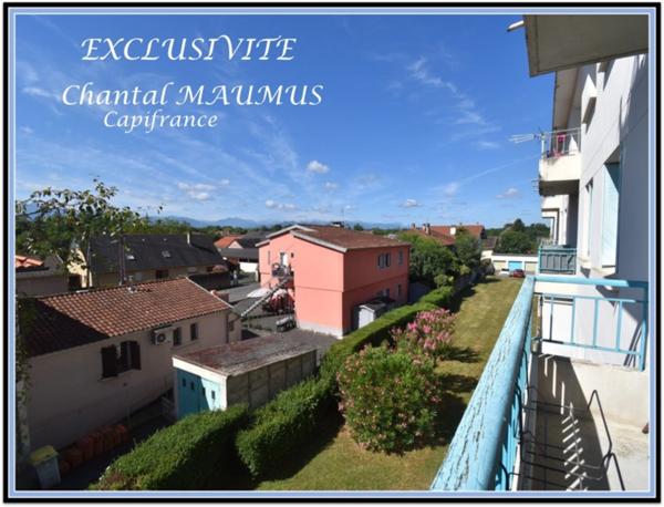 Appartement à vendre 3 pièces TARBES 65000 avec garage