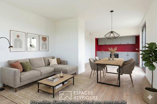 Appartement duplex au coeur de Saint-Didier-de-Formans