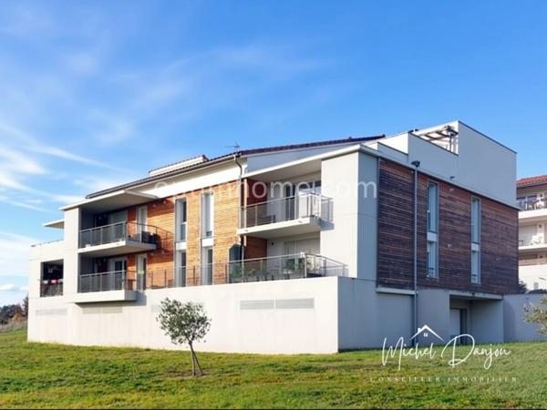 Saint-Orens-de-Gameville - Appartement T3 de 63 m² avec terrasse panoramique et double stationnement