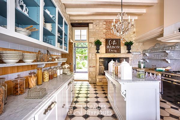 Demeure de prestige au cadre verdoyant