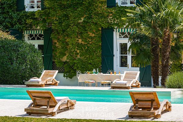 Demeure de prestige au cadre verdoyant