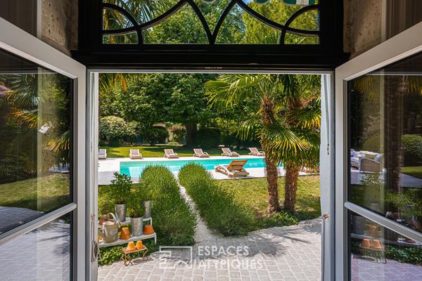 Demeure de prestige au cadre verdoyant