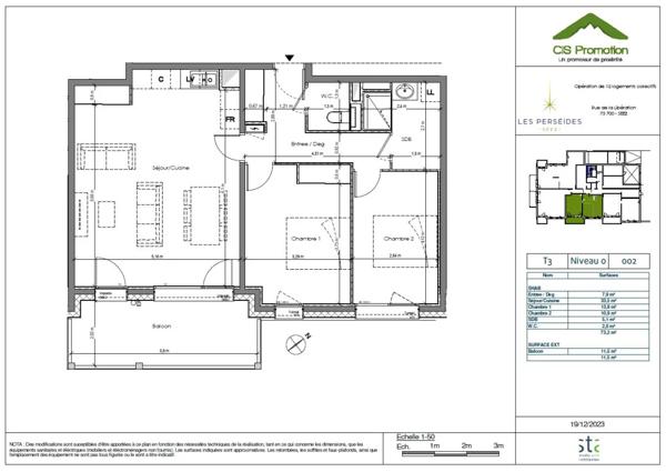 Appartement à vendre à Séez (73700)