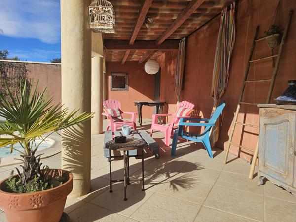 Saint-Brès (34670) Maison T6 R+1, calme, piscine - 34670 - St Brès