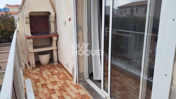 Appartement face à la mer 3 pièces 38 m2