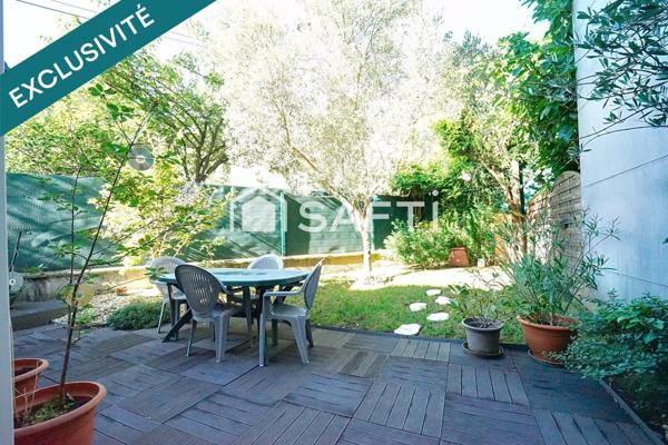 Agréable  maison familiale, lumineuse et parfaitement préservée des regards.