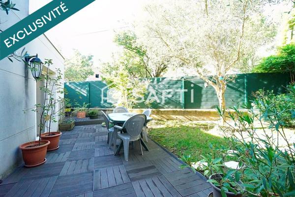 Agréable  maison familiale, lumineuse et parfaitement préservée des regards.