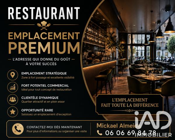 Restaurant à vendre 568 m² Soissons