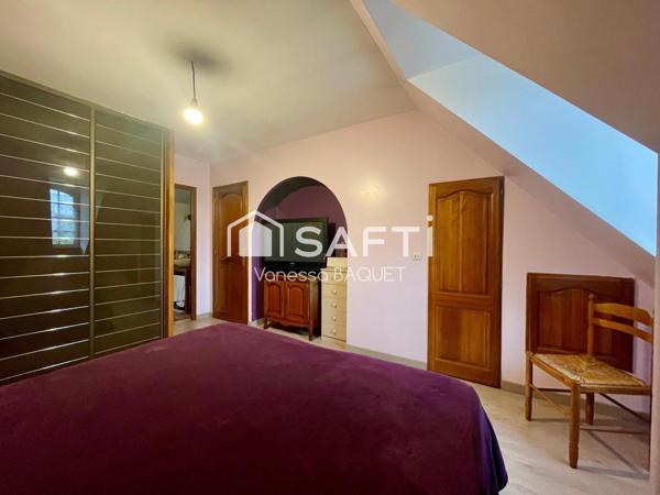 Maison familiale de 140 m², 4 chambres, sous-sol total, 480 m² de terrain