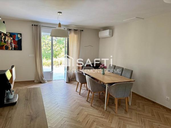 MAISON ENTIEREMENT RENOVEE SUR TERRAIN BOISE DE 1935M²