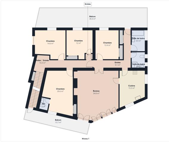 Immeuble
        
        - 335 m² 299 000 € *
