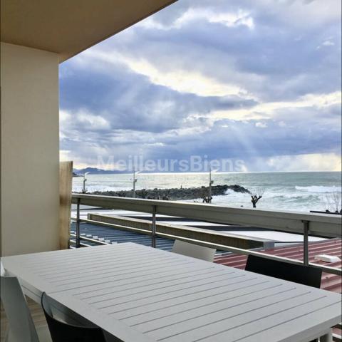 Magnifique appartement de 45m2 avec vue mer - terrasse et parking