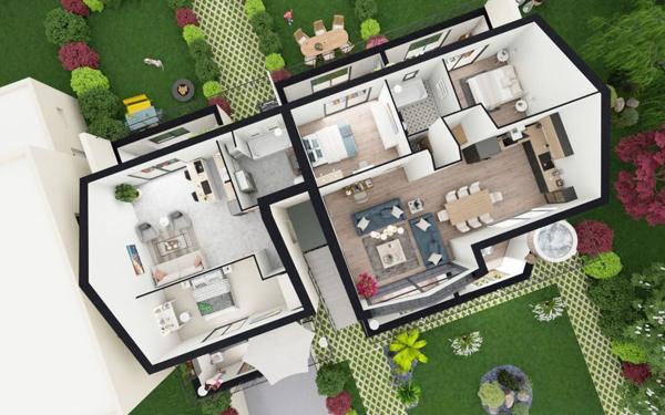 Appartement à vendre    3 pièces •  Venette