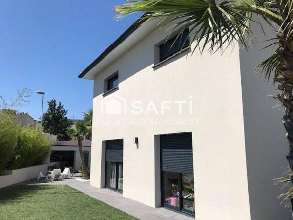 Coup de coeur, villa d'architecte de 154 m2.