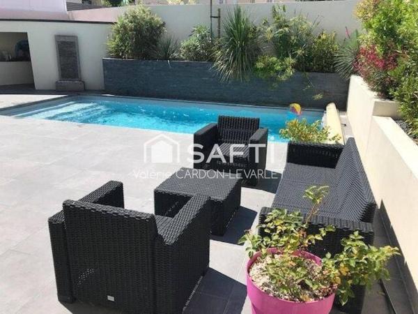 Coup de coeur, villa d'architecte de 154 m2.